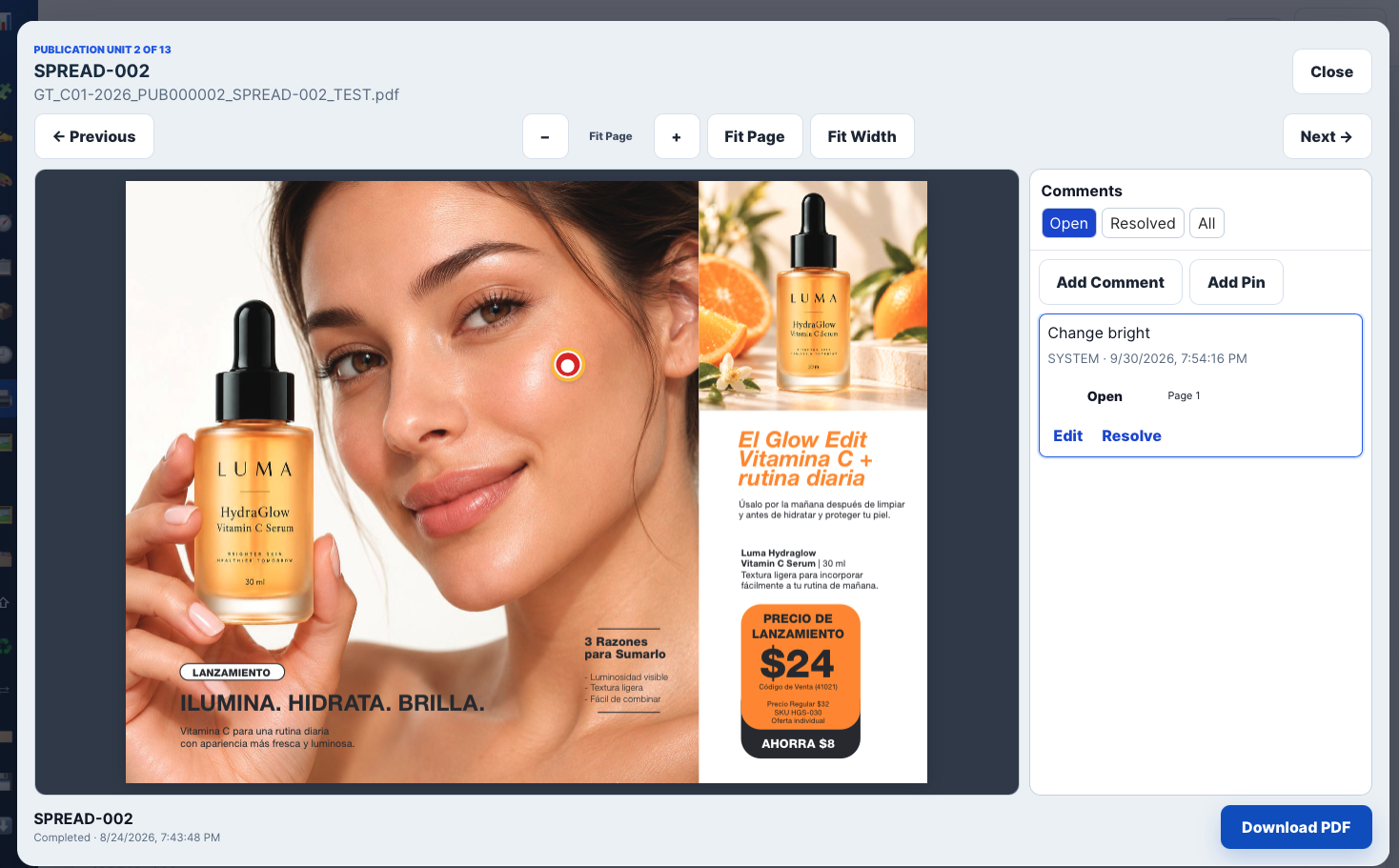 PublishHub PDF Viewer
